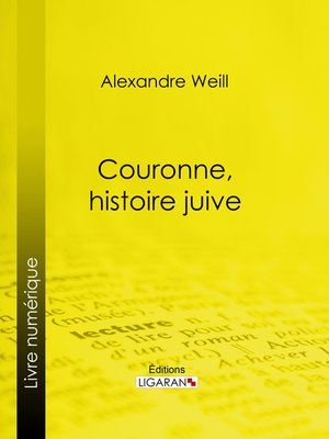 cover image of Couronne, histoire juive